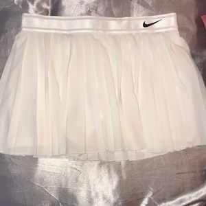 White Nike Athletic Skirt L
